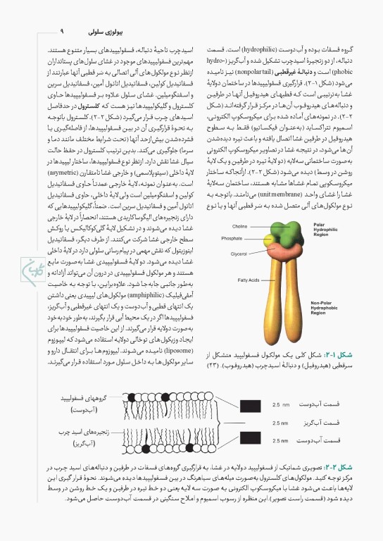 چهل کتاب مامایی گلبان سلول شناسی و بافت شناسی