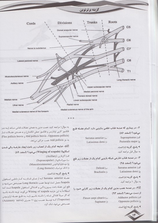 آزمون‌های جامع علوم پایه پزشکی گزینه برتر طرح نوین