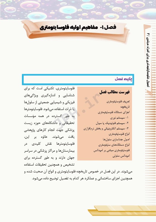 اﺻﻮل ﻓﻠﻮﺳﺎﯾﺘﻮﻣﺘﺮی ﺑﺮای اﻓﺮاد ﻣﺒﺘﺪی