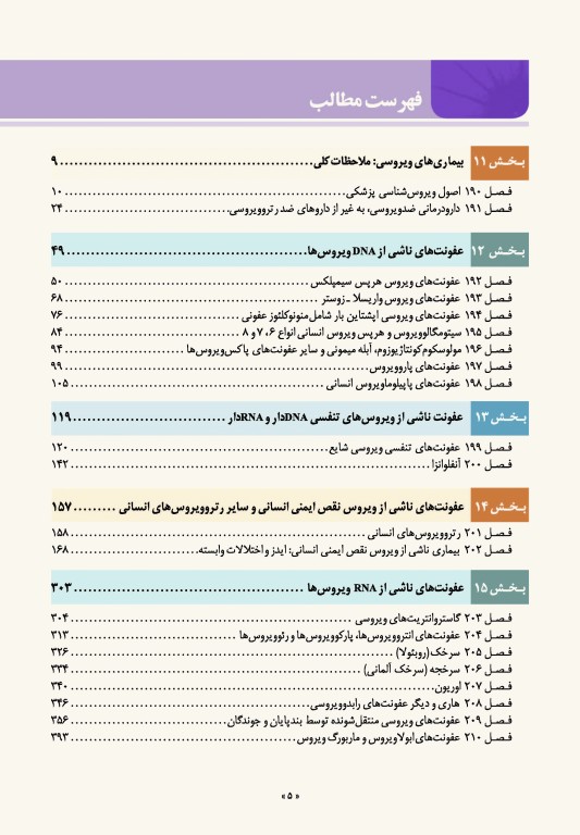 اصول طب داخلی هاریسون 2022 بیماری‌های عفونی (ویروس، تک‌‏یاخته، ایدز، کرم)
