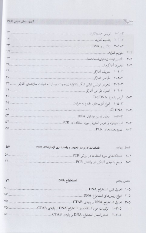 کاربرد عملی مبانی PCR