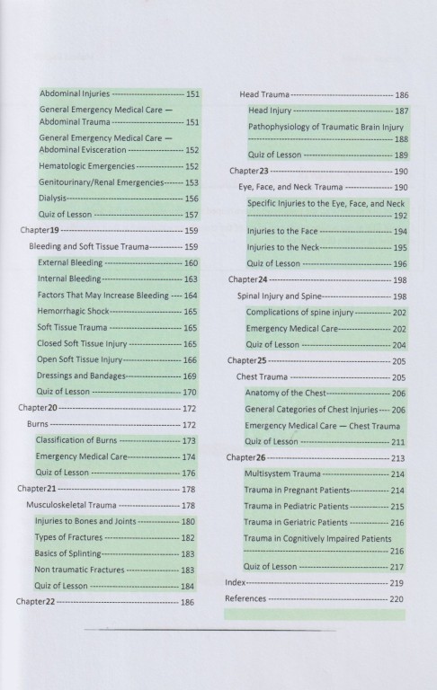 زبان تخصصی برای دانشجویان فوریت‌های پزشکی