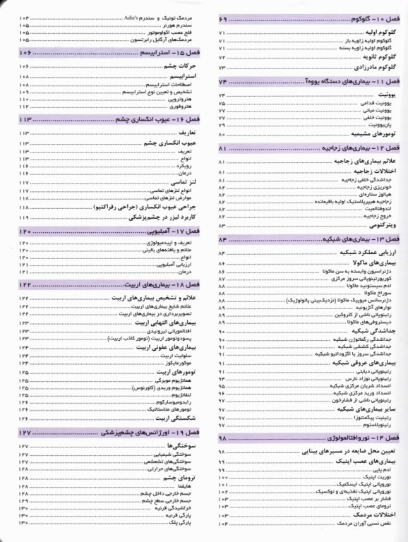 آسان آموز پزشکی abc medicine درس آزمون بیماری‌های چشم