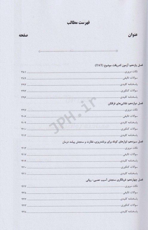 آزمون‌های روانی و مصاحبه روانپزشکی AGK