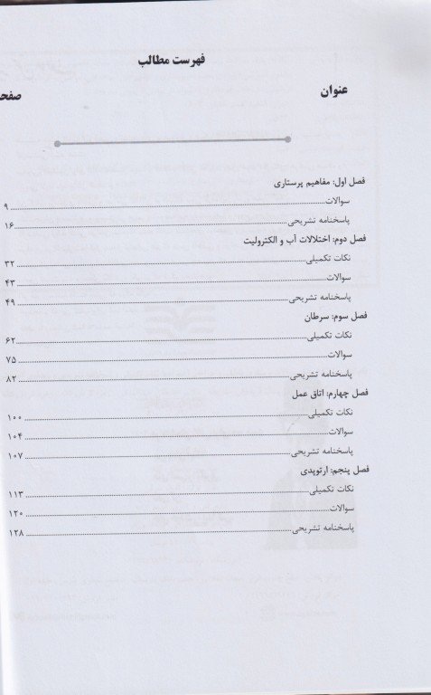 بانک سوالات AGK پرستاری داخلی و جراحی بهمراه پاسخنامه تشریحی