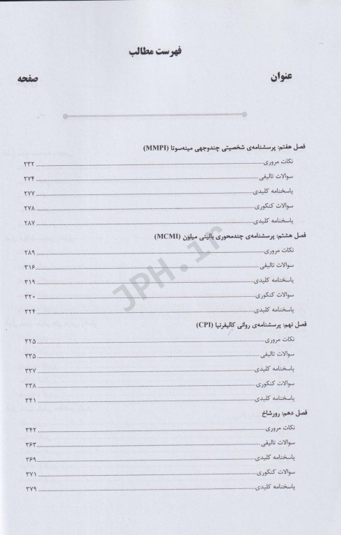 آزمون‌های روانی و مصاحبه روانپزشکی AGK
