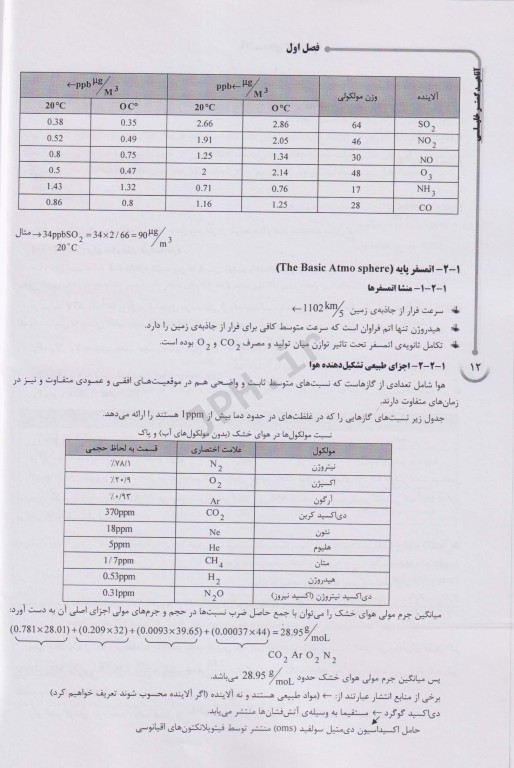 درسنامه AGK آلودگی هوا و کنترل آن