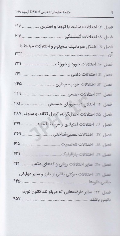 چکیده معیارهای تشخیصی DSM-5-TR مهدی گنجی