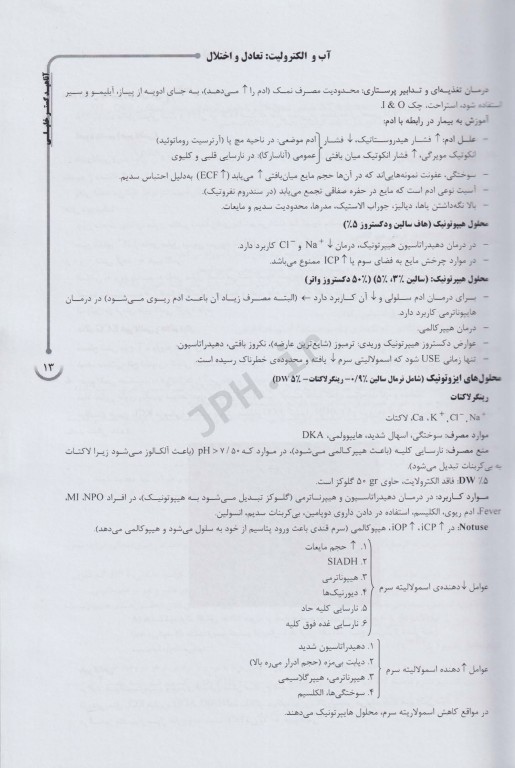 درسنامه AGK پرستاری داخلی و جراحی