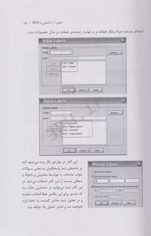 تحلیل آزمون‌های تک نمونه‌ایی و دو نمونه‌ای در نرم افزار SPSS
