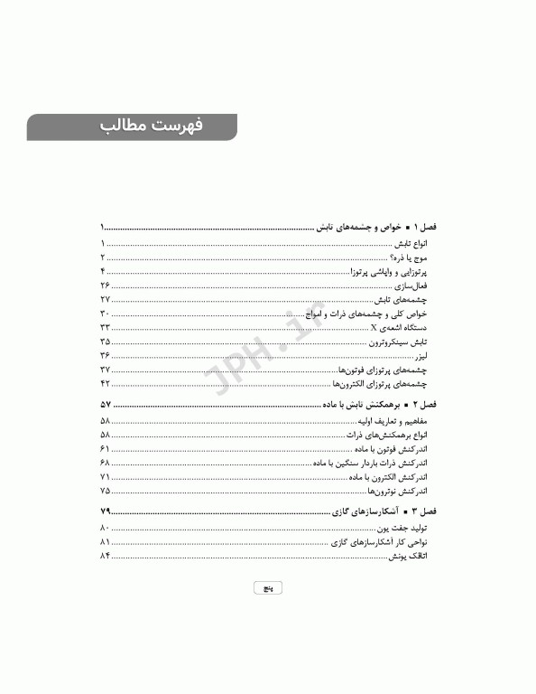 دزیمتری پرتوهای یونیزان برای دانشجویان رادیولوژی