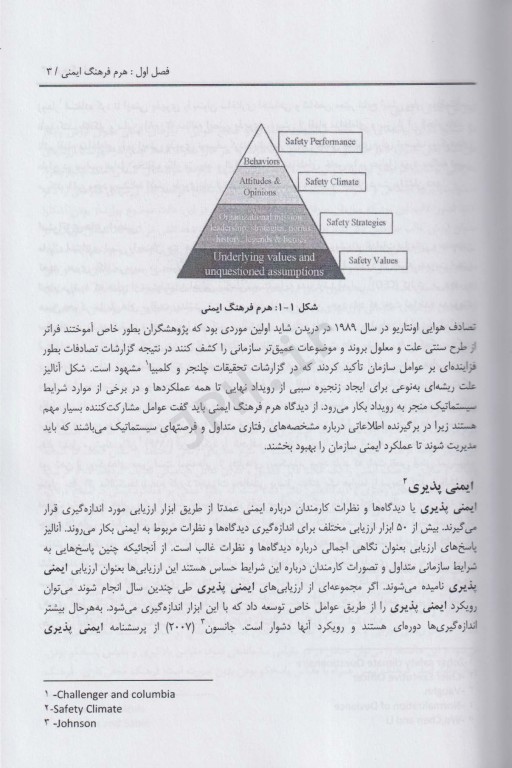 فرهنگ ایمنی دکتر محمد حسین وزیری