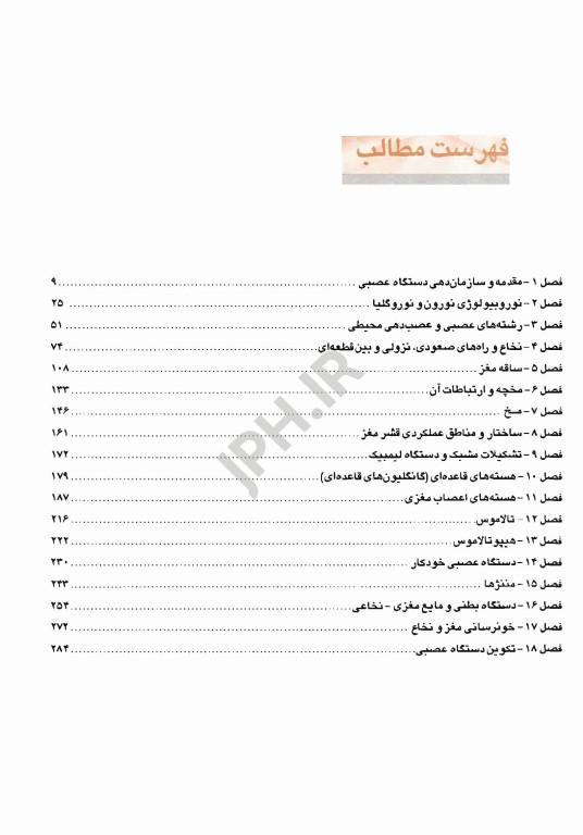 مرجع خلاصه QR نوروآناتومی بالینی اسنل 2019