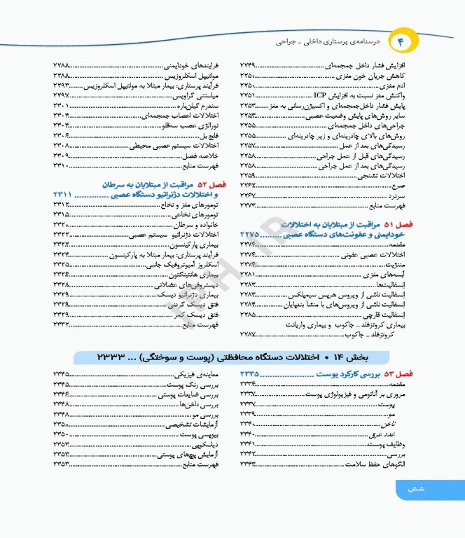 درسنامه‌ی پرستاری داخلی جراحی بزرگسالان و سالمندان جلد4