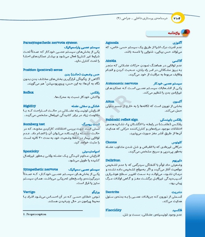 درسنامه‌ی پرستاری داخلی جراحی بزرگسالان و سالمندان جلد4