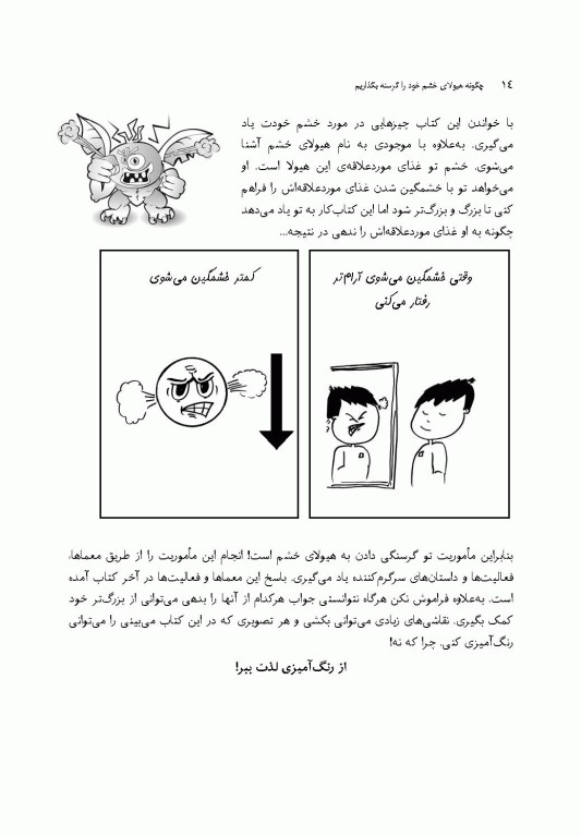 چگونه هیولای خشم خود را گرسنه بگذاریم