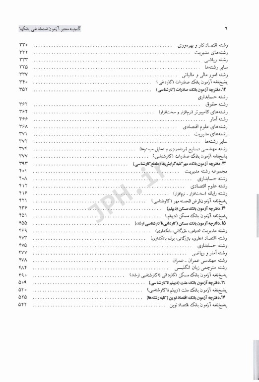 نخستین و قدیمی‌ترین آزمون استخدامی بانک‌ها