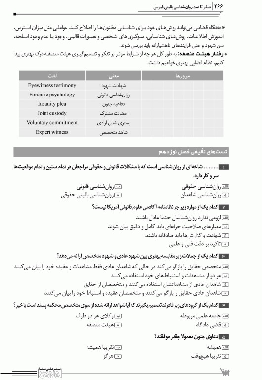 صفر تا صد روان‌شناسی بالینی فیرس