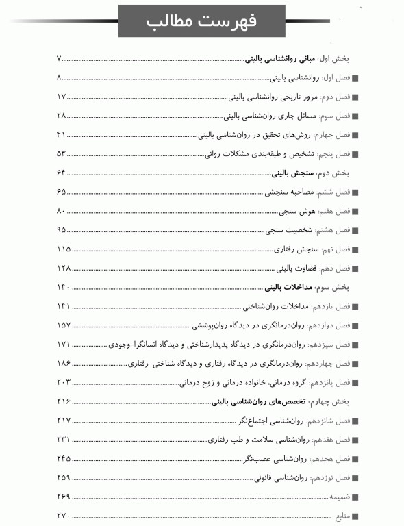 صفر تا صد روان‌شناسی بالینی فیرس