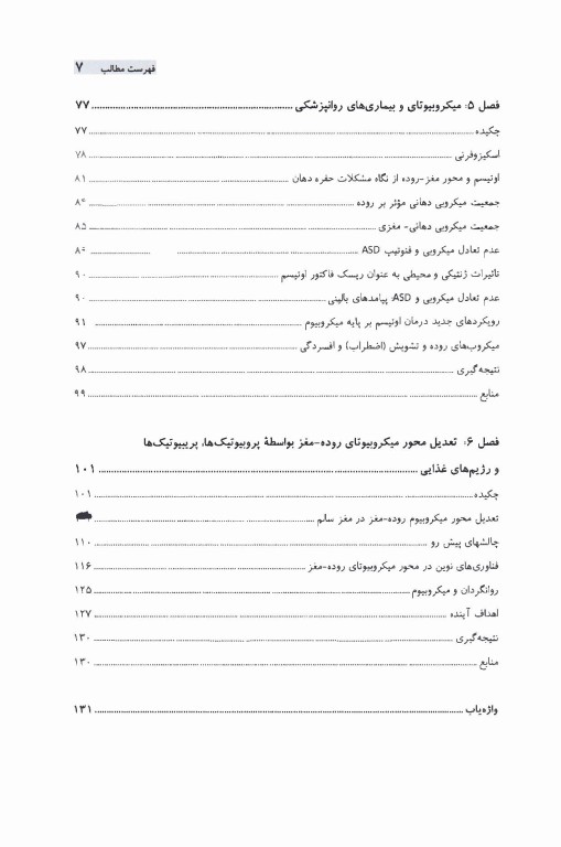 محور دو طرفه روده مغز و اختلالات عصبی