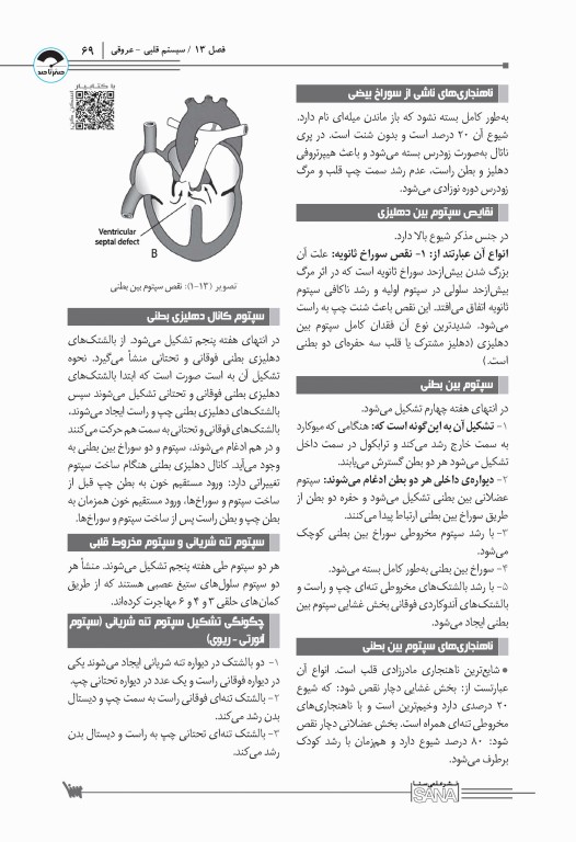 صفر تا صد جنین‌شناسی پزشکی سنا