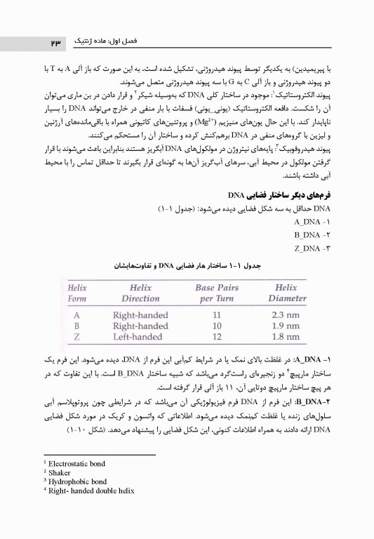 اصول بیولوژی مولکولی و مهندسی ژنتیک