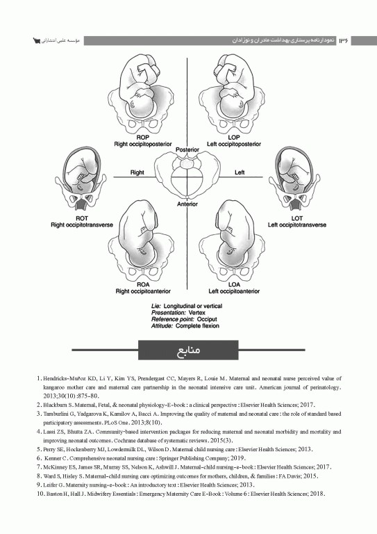 نمودارنامه پرستاری بهداشت مادران و نوزادان