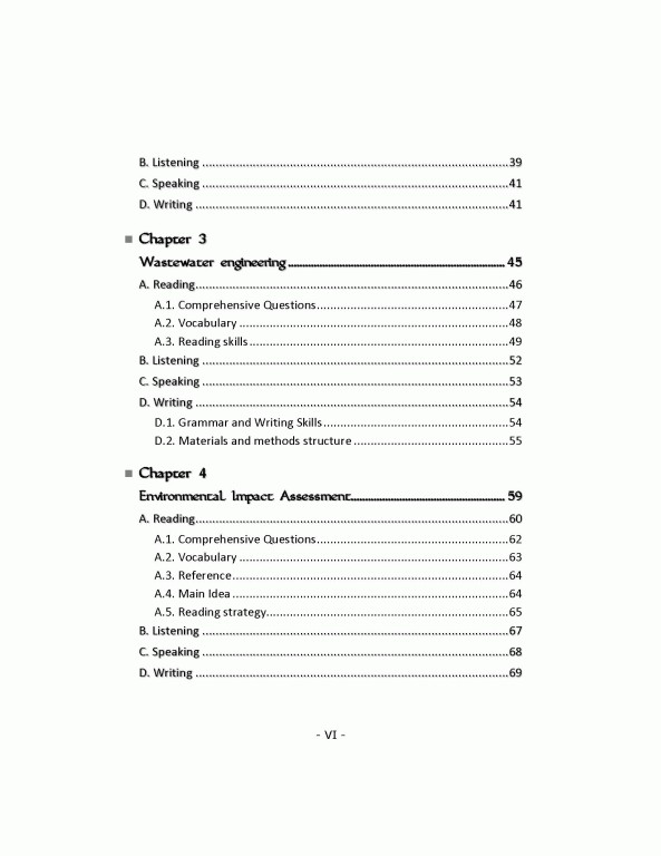 انگلیسی برای دانشجویان مهندسی بهداشت محیط