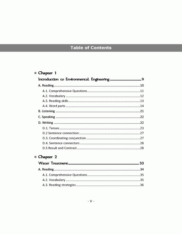 انگلیسی برای دانشجویان مهندسی بهداشت محیط