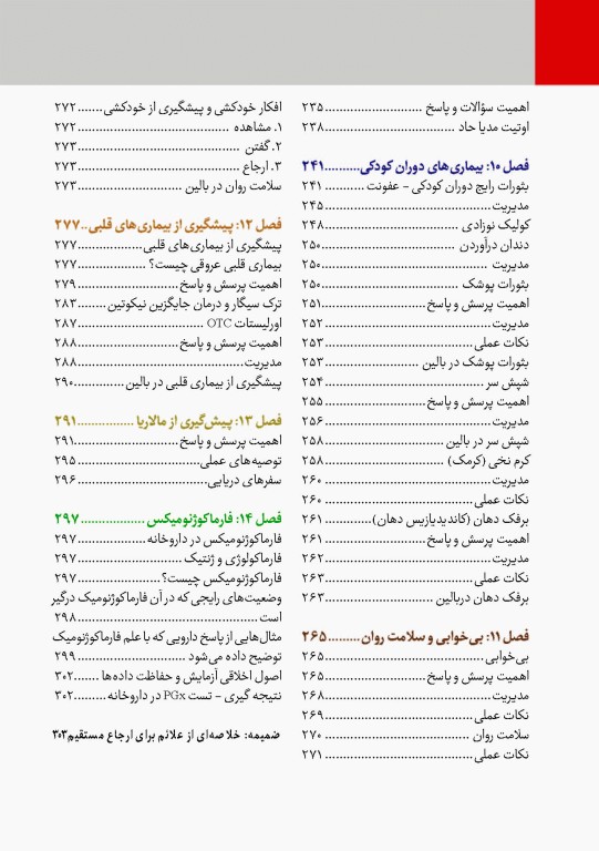 مدیریت علائم بیماری‌های شایع در داروسازی 2023