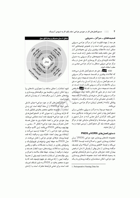 دستورالعمل‌های کار در حوزه‌ی جراحی جلد اول: کار به شیوه آسپتیک