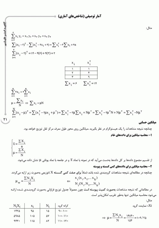 درسنامه AGK مقدمات آمار زیستی ویژه کارشناسی ارشد رشته اپیدمیولوژی