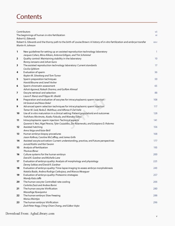 ﻿کتاب درسی روش‌های کمک باروری 2018 دو جلدی Textbook of Assisted Reproductive Techniques