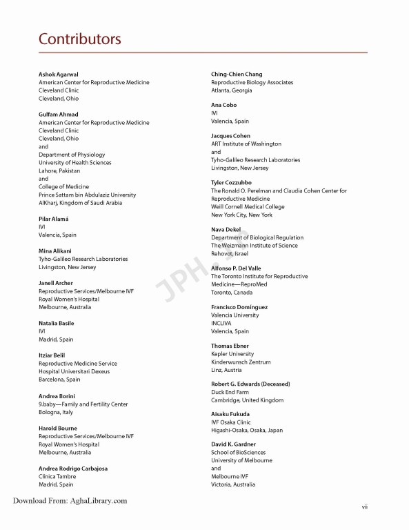 ﻿کتاب درسی روش‌های کمک باروری 2018 دو جلدی Textbook of Assisted Reproductive Techniques