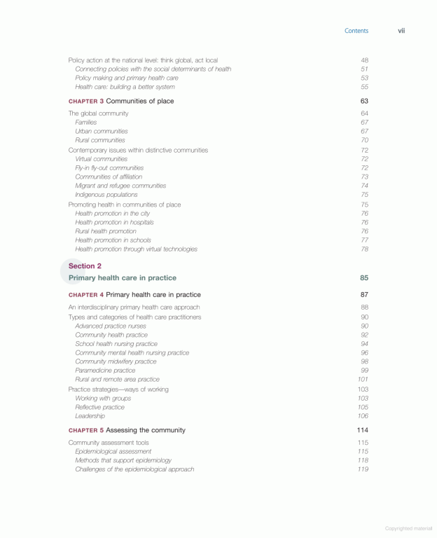 اصول بهداشت و سلامت جامعه در مراقبت‌های بهداشتی اولیه | Community Health and Wellness Principles of primary health care