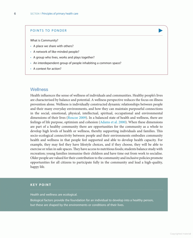 اصول بهداشت و سلامت جامعه در مراقبت‌های بهداشتی اولیه | Community Health and Wellness Principles of primary health care