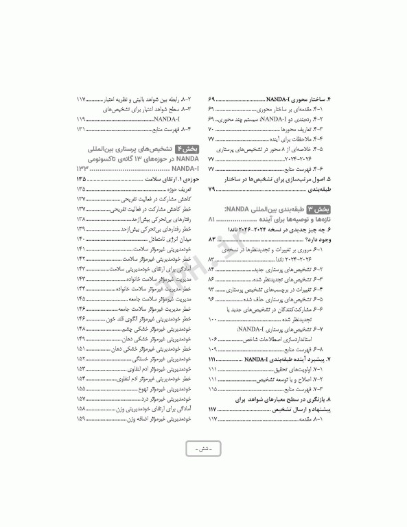 تشخیص‌های پرستاری ناندا 2026 تعاریف و طبقه‌بندی