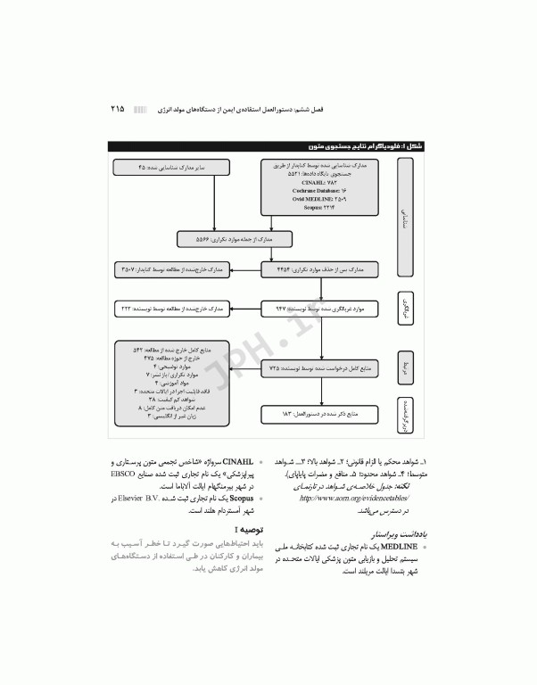 دستورالعمل‌های کار در حوزه‌ی جراحی جلد 2: ایمنی، استریلیزاسیون و گندزدایی تجهیزات و تدارکات