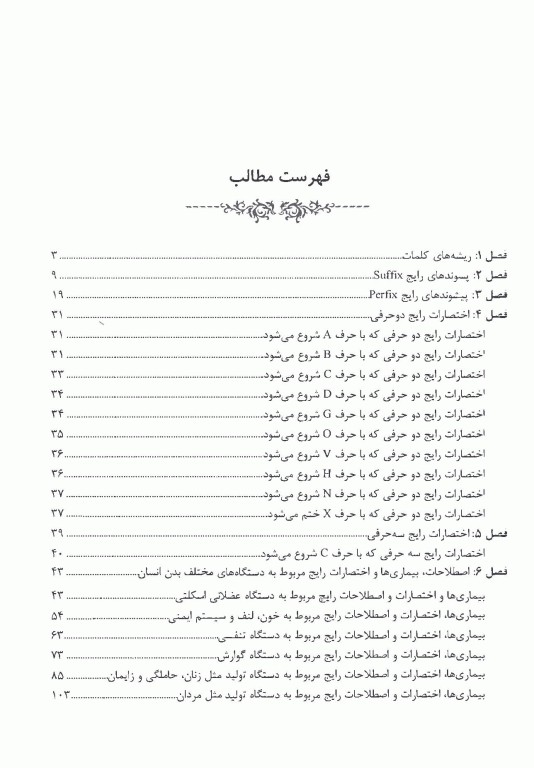 اصطلاحات پزشکی رایج در بیمارستان‌ها