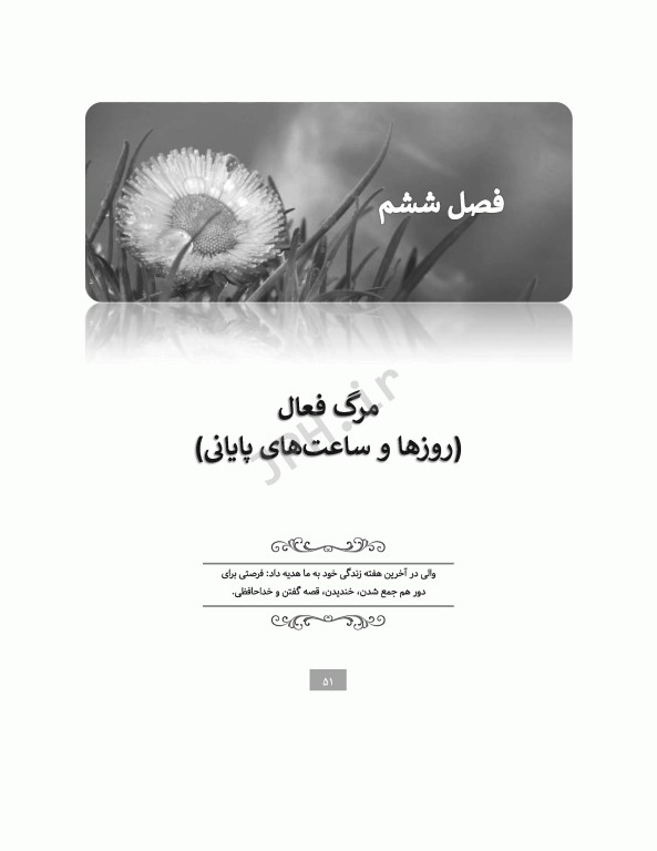 برای تسلی همیشگی راهنمایی برای پرستاران در مراقبت‌های پایان عمر