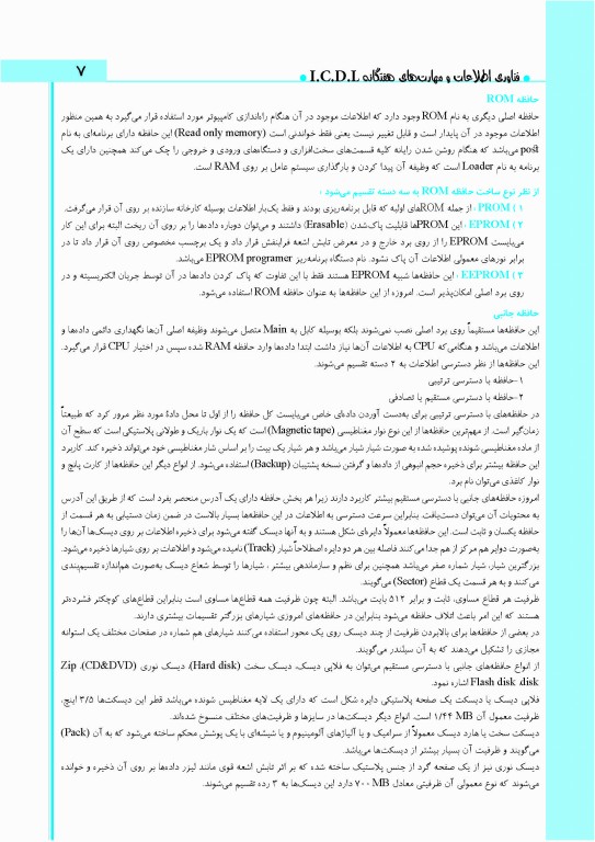 آموزش نکته به نکته سوالات فناوری اطلاعات مهارت‌های هفتگاه ICDL ویژه داوطلبان آزمون‌های استخدامی