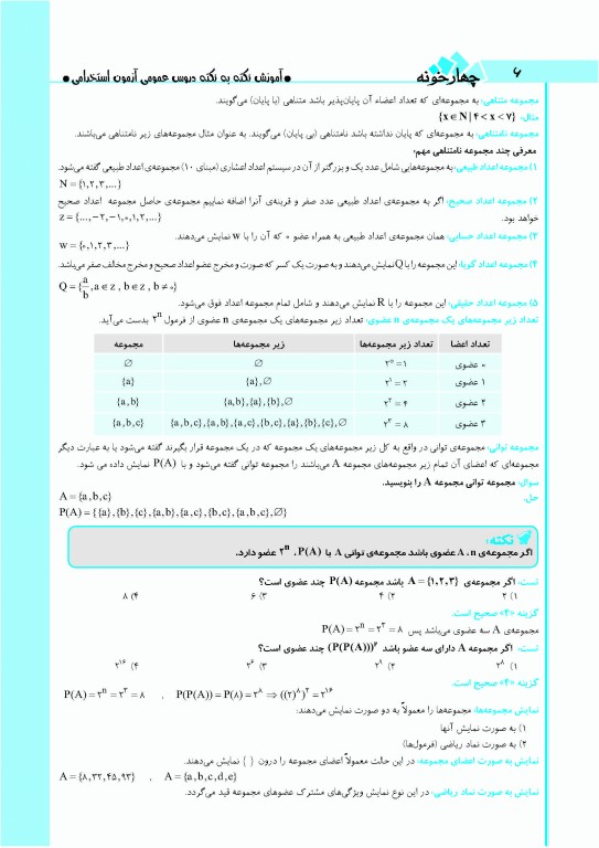 آموزش نکته به نکته دروس عمومی آزمون استخدامی نشر چهارخونه