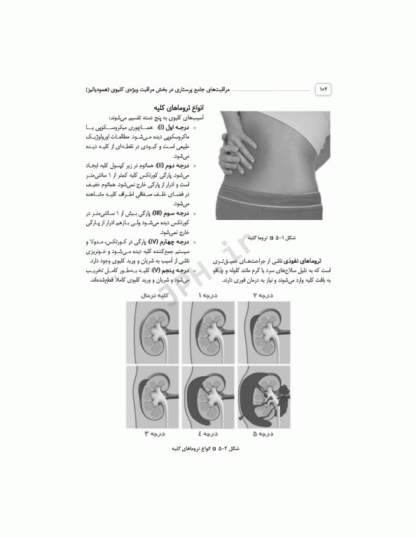 مراقبت‌های جامع پرستاری در بخش مراقبت ویژه کلیوی همودیالیز