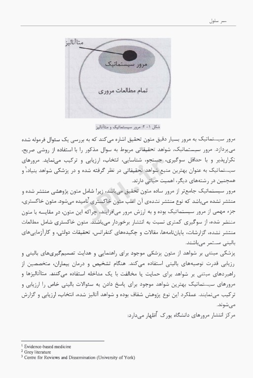 مرور نظامند در پرستاری و علوم سلامت