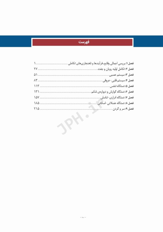 اطلس جنین‌شناسی انسانی نتر 2012