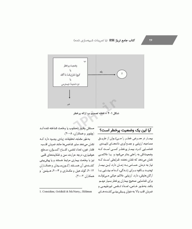 جامع تریاژ ESI با تمرینات شبیه‌سازی شده