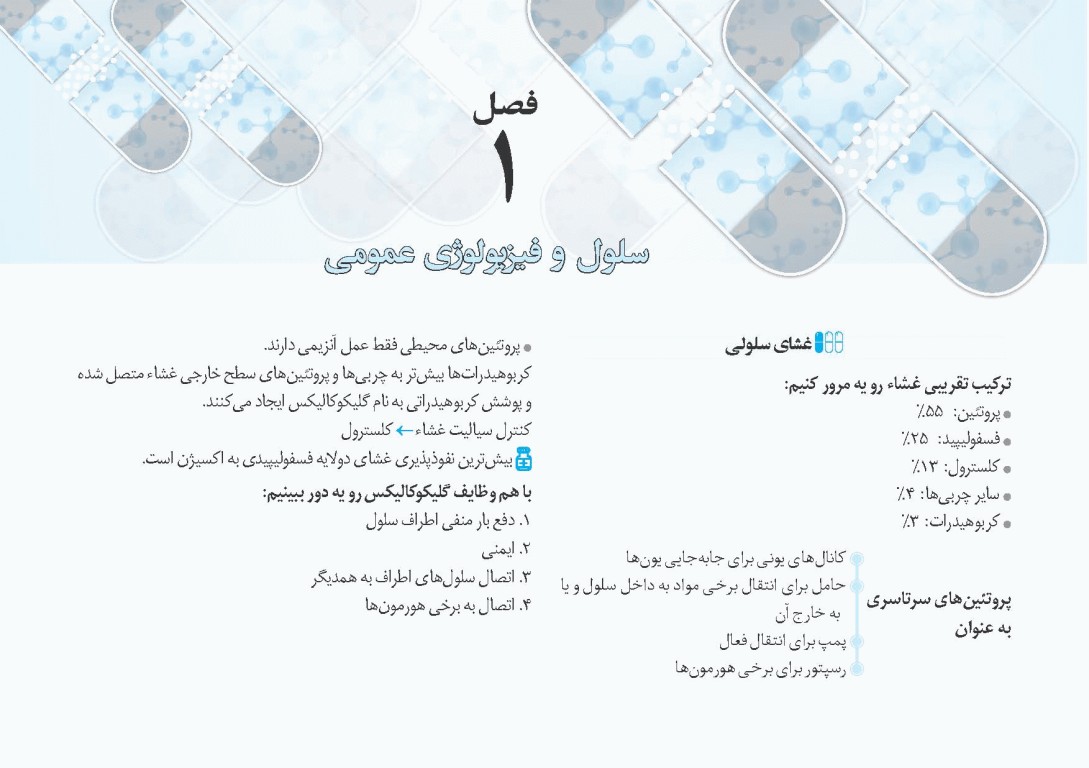 کپسول فیزیولوژی پزشکی