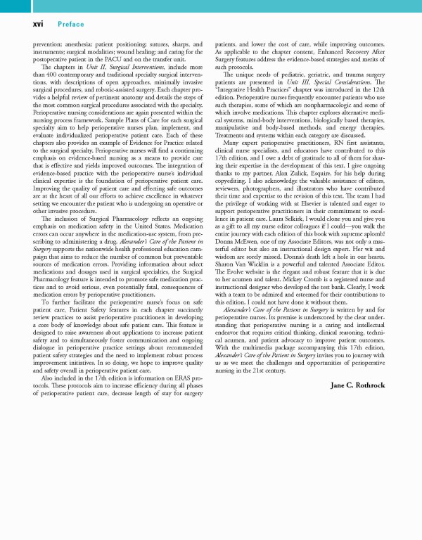 مراقبت از بیمار در جراحی الکساندر 2022 | Alexander's Care of the Patient in Surgery 17th Edition