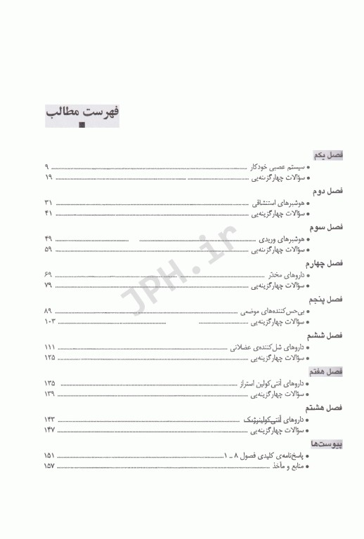 مرور جامع DRS فارماکولوژی بیهوشی