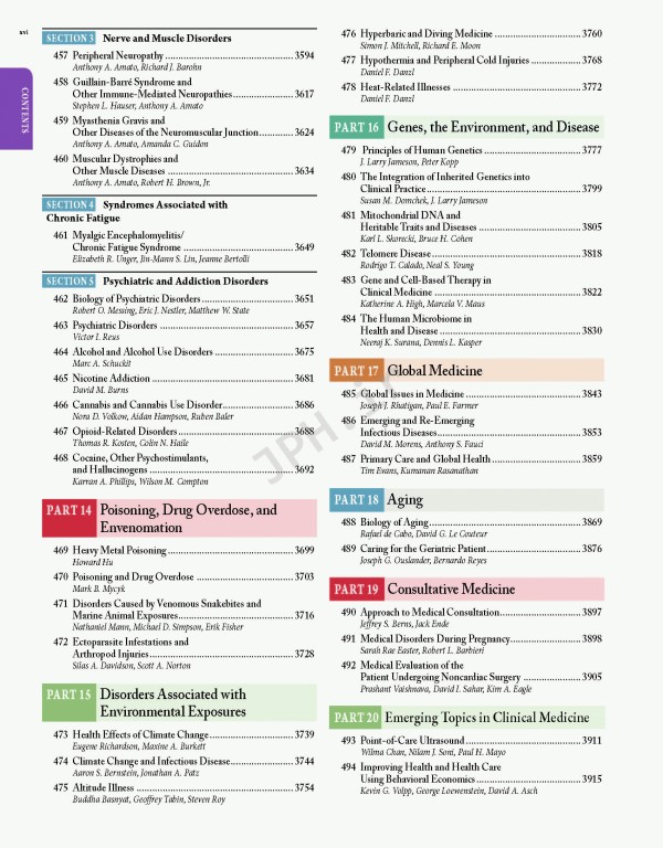 اصول طب داخلی هاریسون 2025 سری 4جلدی | Harrisons Principles of Internal Medicine